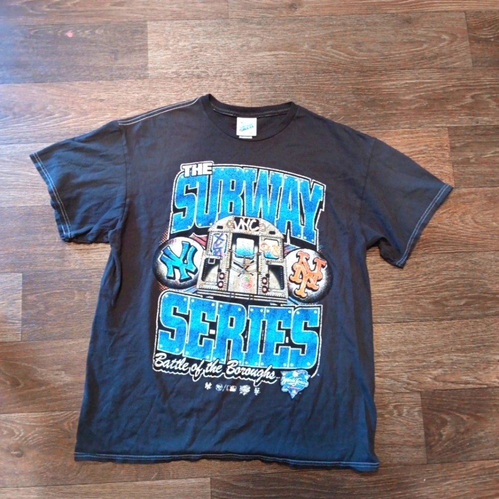 '47 brand YANKEES men's VINTAGE TUBULAR t-shirt, black, Size L
